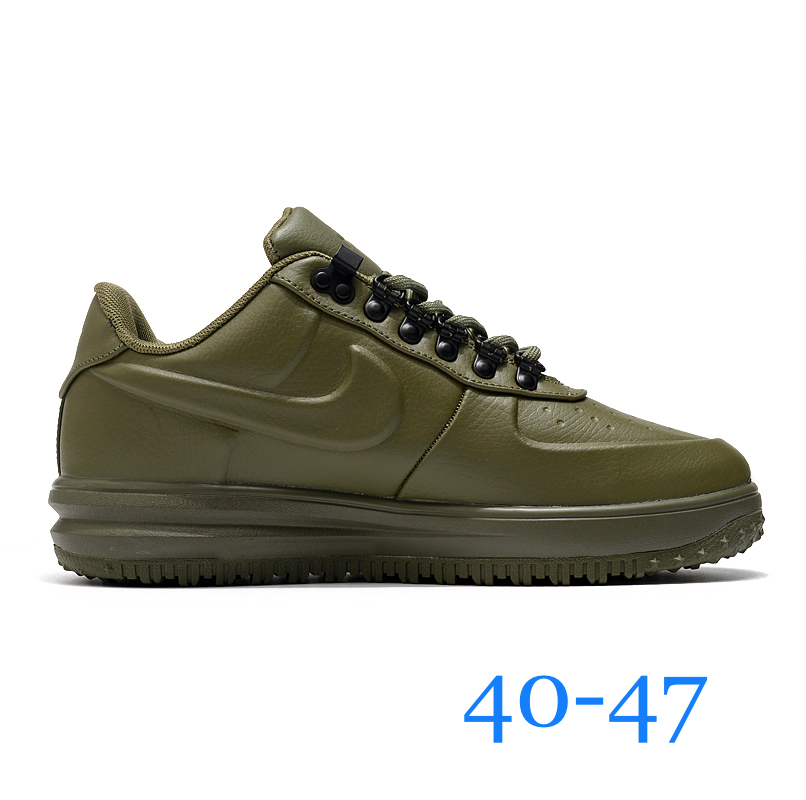 2020 Men Nike Air Force III Green Black Shoes